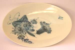 Royal Copenhagen Blue Flower Serving Plate / Dish #852  