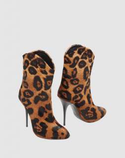 BNIB $1075 Giuseppe Zanotti Leopard Calf Pony hair shoes boots booties 