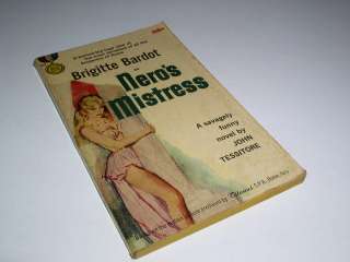 Gold Medal Book #952, Brigitte Bardot as Neros Mistress by John 