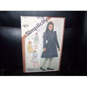 Simplicity Pattern #5772 SIZE 14 GIRL: Everything Else