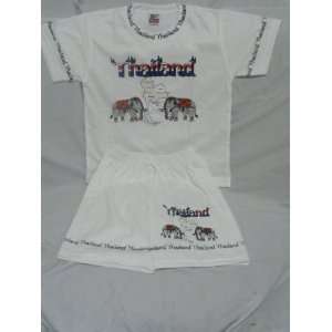   and Shorts Outfit  (Original Design #1) From Thailand (Size X Large