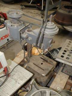 Lot of Shop Equipment: Rockwell Drill Press, Bench & Band Saw  