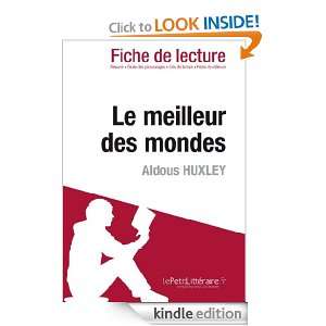 Le meilleur des mondes de Aldous Huxley (Fiche de lecture) (French 