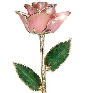 New 12 inch CGR12 Pink Rose with 24k gold trimmed  