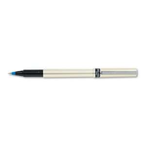   Deluxe Fine Point Roller Ball Pens, Blue, 12 (60053): Office Products