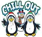   OUT Cool Happy Feet Pinguin Christmas Holidays Snow Funny Kids T Shirt