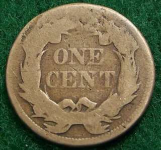 1858 Flying Eagle Cent   Poor obv   AG rev   #1395  