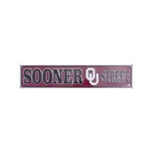  Sooner St Oklahoma Sooners Sign 