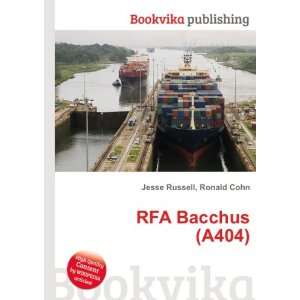 RFA Bacchus (A404) Ronald Cohn Jesse Russell  Books