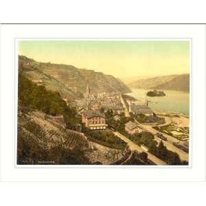  General view Bacharach the Rhine Germany, c. 1890s, (M 