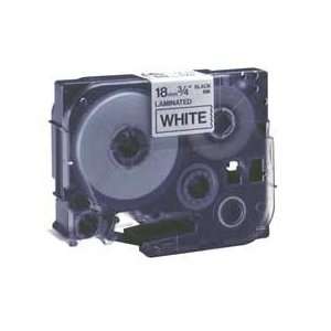 Black/White   Sold as 1 EA   Laminated tape cartridge is two 