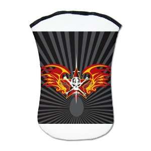  Kindle Sleeve Case (2 Sided) Star Skull Flaming Wings 