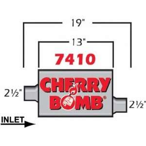  Cherry Bomb 7410 Pro Muffler: Automotive