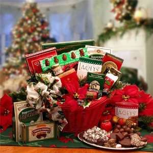 Holiday Grandeur Gourmet Food Christmas Gift Basket:  