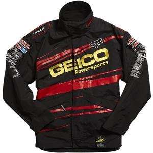  Fox Racing Geico Factory Jacket   X Large/Black 