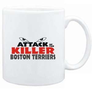   White  ATTACK OF THE KILLER Boston Terriers  Dogs: Sports & Outdoors