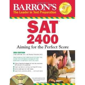  Barrons SAT 2400 with CD ROM Aiming for the Perfect 