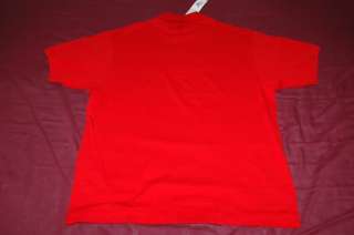 Lacoste Polo Classic Pique Shirt RED Size 5 Medium NEW  