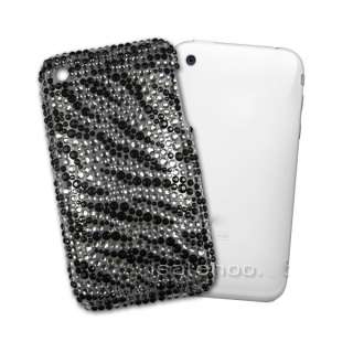 Bling Crystal Hard Back Skin Case Cover For Iphone 3G 3GS