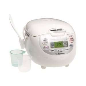  Zojirushi NS   ZCC18WZ Neuro Fuzzy 10 Cup Rice Cooker and 