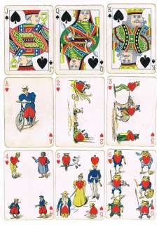 VANITY FAIR PLAYING CARDS~1895~Transformation Deck~USPC co.~Devil 