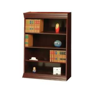    Wood Veneer Bookcase Excalibur Shelves (3Wx5H): Home & Kitchen