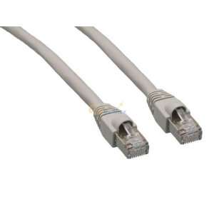  7ft Cat5e 350 MHz Snagless Shielded Patch Cable, Gray 