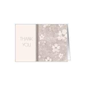  Pink Flowers Hosting Baby Shower Thank You Card Card 