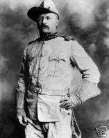Spanish American War Col. Theodore Roosevelt 1898  