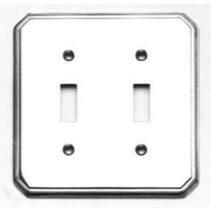 Omnia General Hardware 8014 N Omnia Traditional Nameplate Satin Chrome 