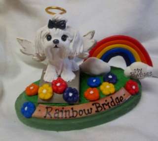 Clay Sculpture PICK YOUR BREED Rainbow Bridge Dog OOAK  