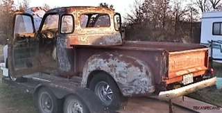 v1chevytr, 1950 CHEVROLET 5 WINDOW PICKUP PROJECT TRUCK or RAT HOT ROD 