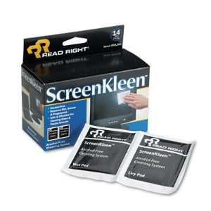  Read Right Alcohol Free ScreenKleen Wipes REARR1391 Baby