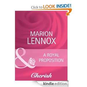 Royal Proposition Marion Lennox  Kindle Store