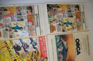 CM Lot of 4 Tarzan Lord of the Jungle Comic Books 1977  