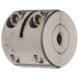 Ruland WSP 5 SS Two Piece Clamping Shaft Collar, Double Wide 