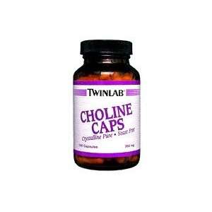  TwinLab Choline, 100 caps (Pack of 2) 