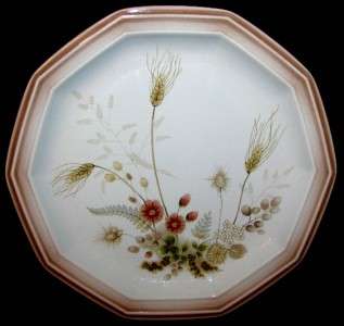 Mikasa HIGH SUMMER FR302 Salad Plate Country Place Wheat Flower Center 