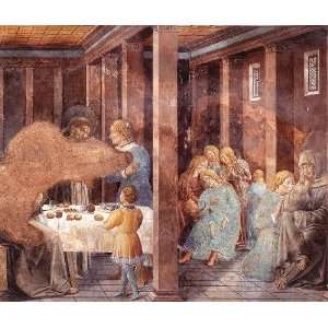   from the Life of St Francis 8, By Gozzoli Benozzo Kitchen & Dining