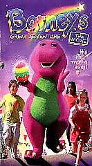 Barney   Barneys Great Adventure The Movie VHS, 1998  