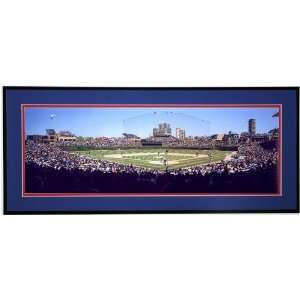 Chicago Cubs Memorabilia   Wrigley Field Panorama Print 