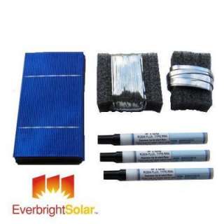 1KW 3x6 Untabbed Solar Cells DIY Panel Kit +Extra Flux Pens NEW 