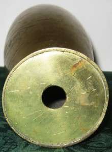 Vintage Brass Engraved Embossed Dragon Vase 9 1/4  