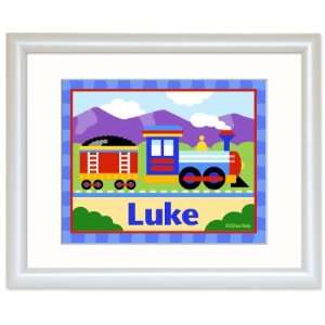 Best Quality Personalized Train Print By Olive Kids 