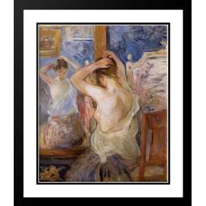  Morisot, Berthe 20x23 Framed and Double Matted Before the 