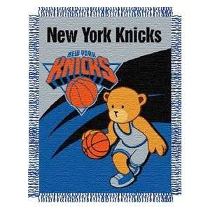  New York Knicks Woven NBA Throw   36 x 46
