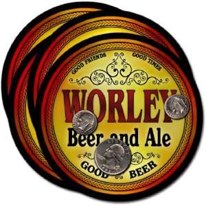 Worley, ID Beer & Ale Coasters   4pk
