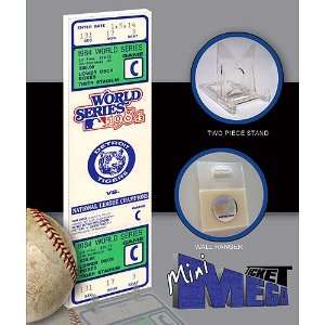   Ticket Detroit Tigers 1984 World Series Mini Mega Ticket Sports