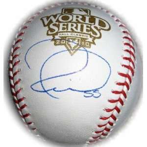  Ball   World Series   Autographed Baseballs