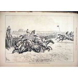   1878 Scrimmage Grand National Liverpool Horse Racing: Home & Kitchen